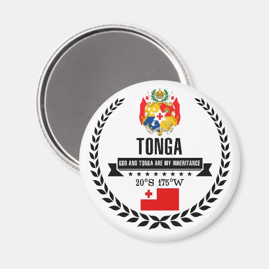 Tonga Magneet (Voorkant / Achterkant)