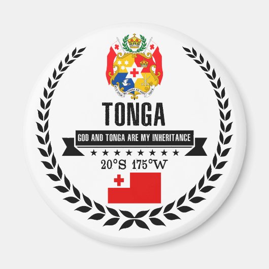 Tonga Magneet (Voorkant)