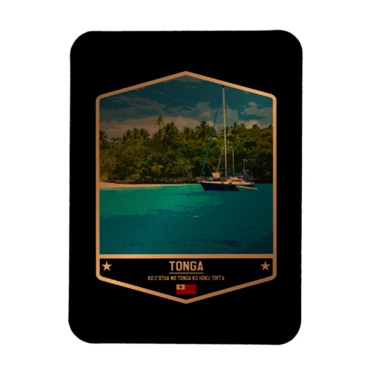 Tonga Magneet (Verticaal)