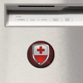 Tonga Metallic Emblem Magneet (Insitu (Vaatwasser))