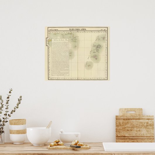 Tonga Oceania nr. 47 Poster (Keuken)