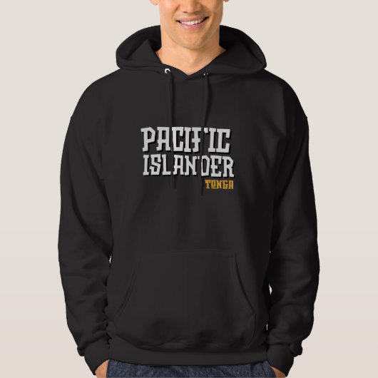 Tonga Proud, Mannen Apparel Hoodie (Voorkant)