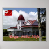 Tonga - Royal Palace - Poster (Voorkant)