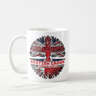 Tonga Tongan Uk United Kingdom British Tree Roots Koffiemok