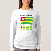 Tonga Tonganese Flits Persoonlijk T-shirt (Voorkant)