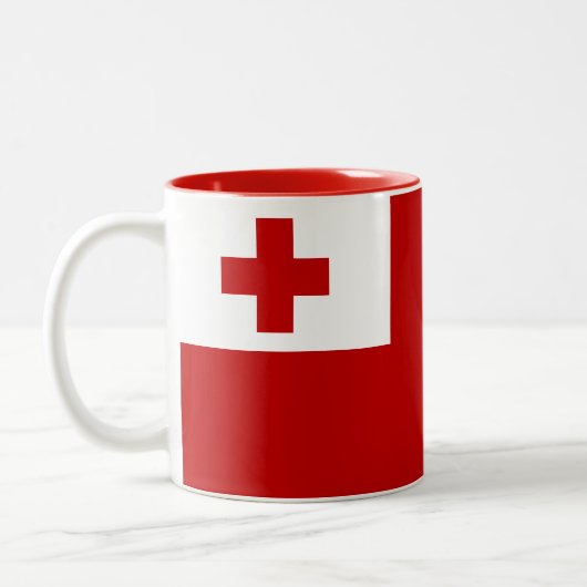 Tonga Tweekleurige Koffiemok (Links)