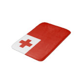 Tonga vlag badmat (Gekanteld)