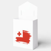Tonga vlag bedankdoosjes (Geopend)