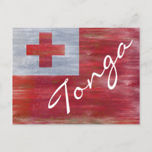 Tonga-vlag Briefkaart