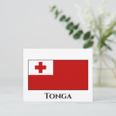 Tonga-vlag Briefkaart (Staand voorkant)