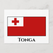 Tonga-vlag Briefkaart (Voorkant)