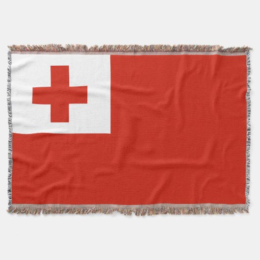 Tonga vlag deken (Voorkant)