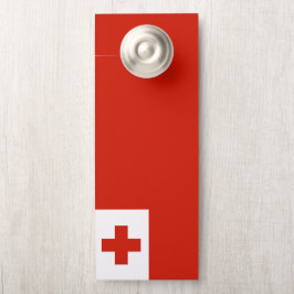 Tonga vlag deurhanger