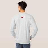 Tonga-vlag en wapenschild t-shirt (Achterkant volledig)