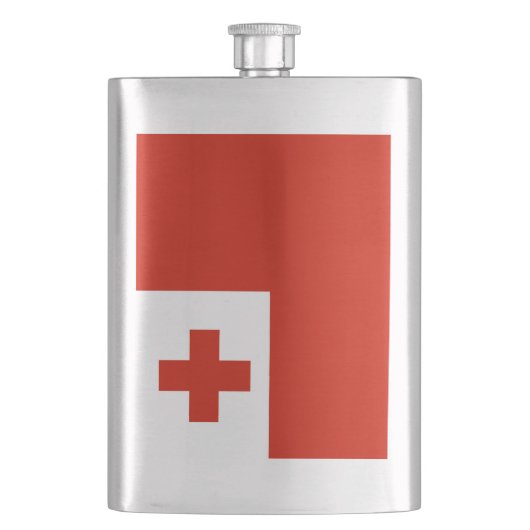 Tonga vlag flacon (Voorkant)