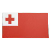 Tonga vlag kussensloop (Achterkant)