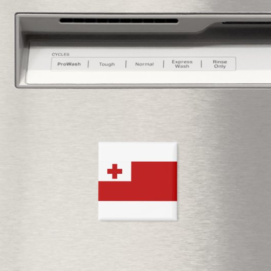 Tonga-vlag Magneet (Insitu (Vaatwasser))