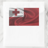 Tonga-vlag Rechthoekige Sticker (Tas)