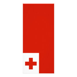 Tonga vlag reclamekaart