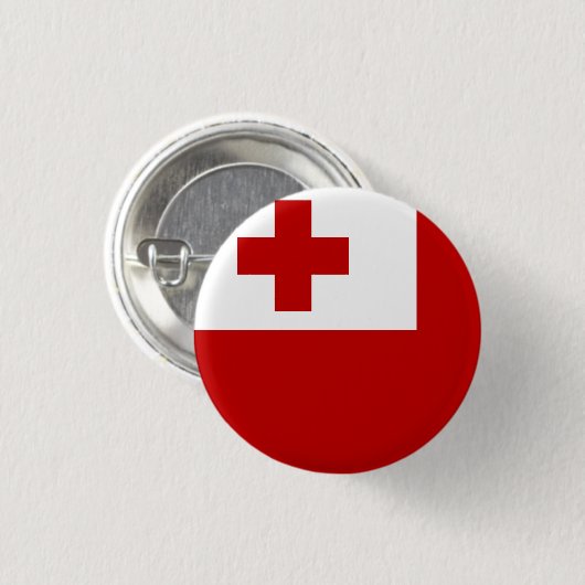 Tonga-vlag Ronde Button 3,2 Cm (Voorkant /achterkant)