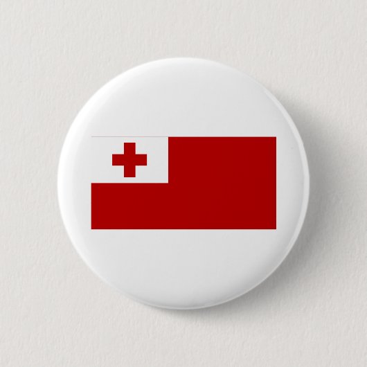 Tonga-vlag Ronde Button 5,7 Cm (Voorkant)