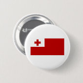 Tonga-vlag Ronde Button 5,7 Cm (Voorkant /achterkant)