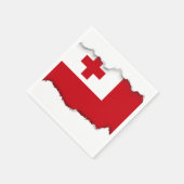 Tonga-vlag Servet (Hoek)