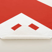 Tonga vlag sherpa deken (3/4)