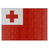 Tonga vlag snijplank (Voorkant)