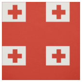 Tonga vlag stof (Swatch)