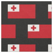 Tonga-vlag Stof (Close Up)