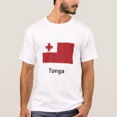 Tonga-vlag T-shirt (Voorkant)