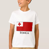 Tonga-vlag T-shirt (Voorkant)