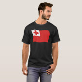 Tonga Vlag T-shirt (Voorkant volledig)