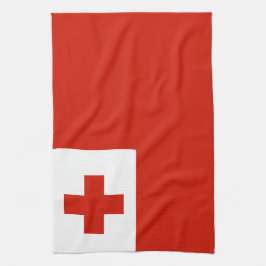 Tonga vlag theedoek