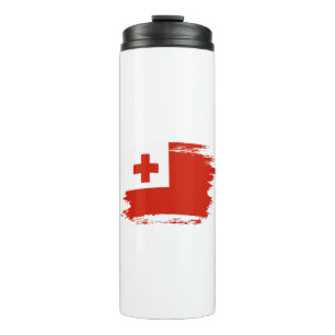 Tonga vlag thermosbeker