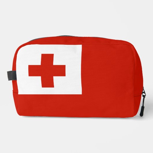 Tonga vlag toilettasje (Voorkant)