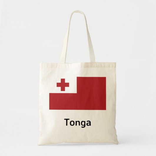 Tonga-vlag Tote Bag (Voorkant)