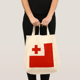 Tonga vlag tote bag