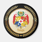 Tonga-wapenschild Magneet (Voorkant)