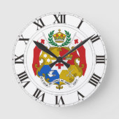 Tonga-wapenschild Ronde Klok (Voorkant)