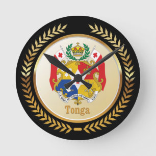 Tonga-wapenschild Ronde Klok