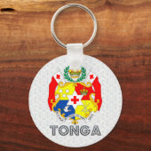 Tonga-wapenschild Sleutelhanger (Voorkant)