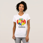 Tonga-wapenschild T-shirt (Voorkant volledig)