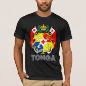 Tonga-wapenschild T-shirt (Voorkant)
