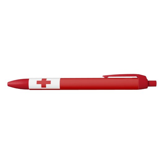 Tonga Zwarte Inkt Pen (Bovenkant)