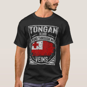 Tongan bloed loopt door mijn zegen t-shirt