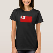 Tongan Flag Tonga 1 T-shirt (Voorkant)