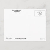 Tongan Matryoshka-Briefkaart Briefkaart (Achterkant)