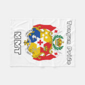Tongan Pride Baby Blanket Fleece Deken (Voorkant (Horizontaal))
